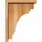 Ekena Millwork Pescadero Rough Sawn Corbel w/Backplate, Western Red Cedar, 6"W x 12"D x 16"H COR06X12X16PEC01RWR - alternate 4